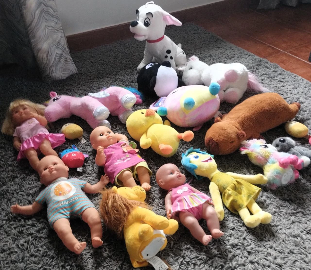 Ensemble de 19 peluches bébés jouets – photo 2